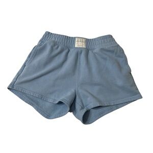 Hollister Ultra High Rise Dad Sweatshorts Baby Blue